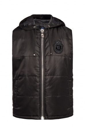 Quilted hooded vest, zdjęcie 1 Quilted hooded vest od Billionaire